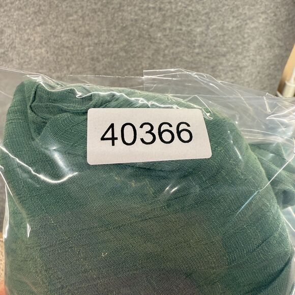 Unbranded Dress Women XXL Mini 3/4 Sleeve Green  V Neck Rayon - Picture 7 of 7